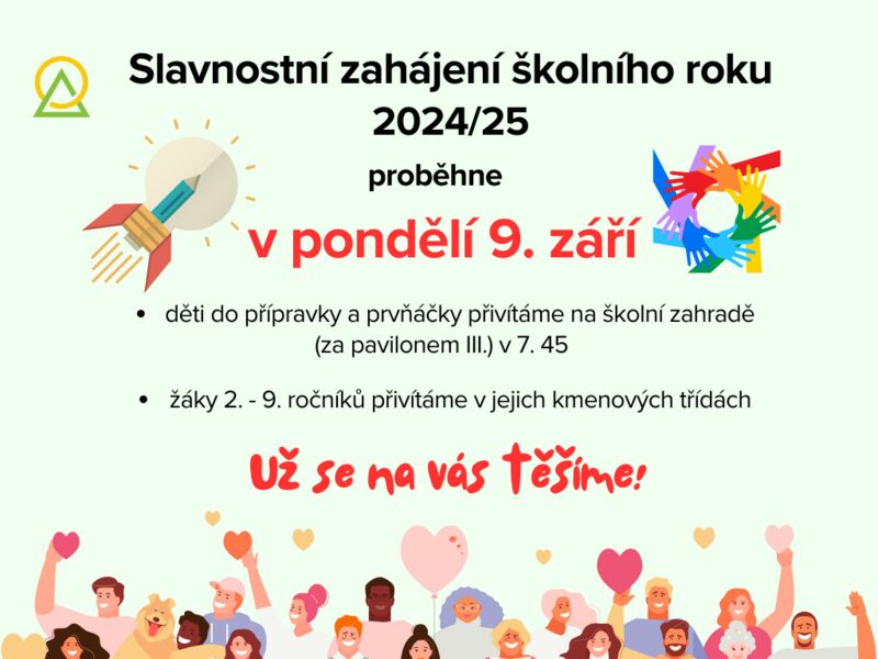 Slavnostní zahájení školního roku 2024/25