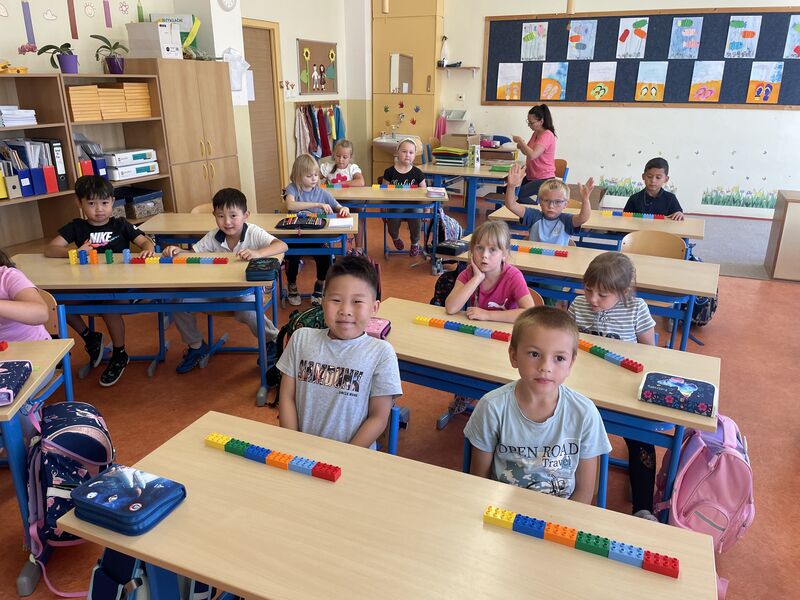 1. D první týden prvňáků