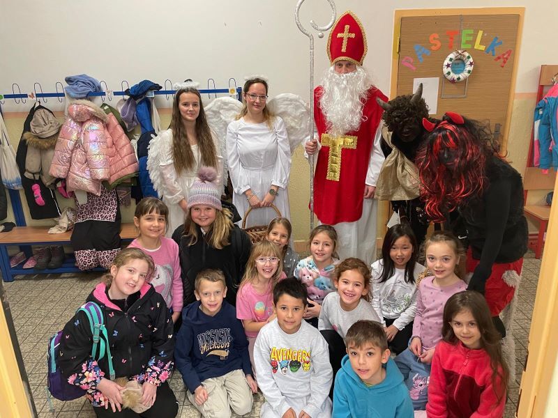 Mikuláš, čerti a andělé