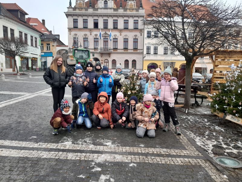 Vánoční stromeček naší školy