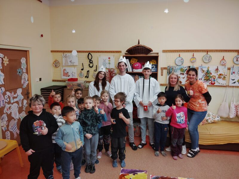 Tříkrálová sbírka na naší škole