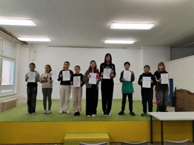 Školní kolo Karlovarského skřivánka