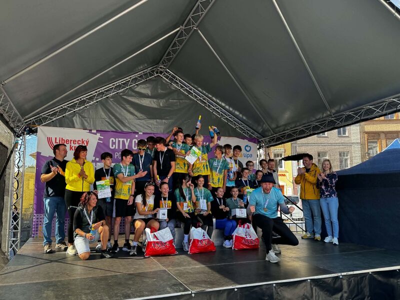 ZŠ Špičák ovládla City Cross Run & Walk Česká Lípa