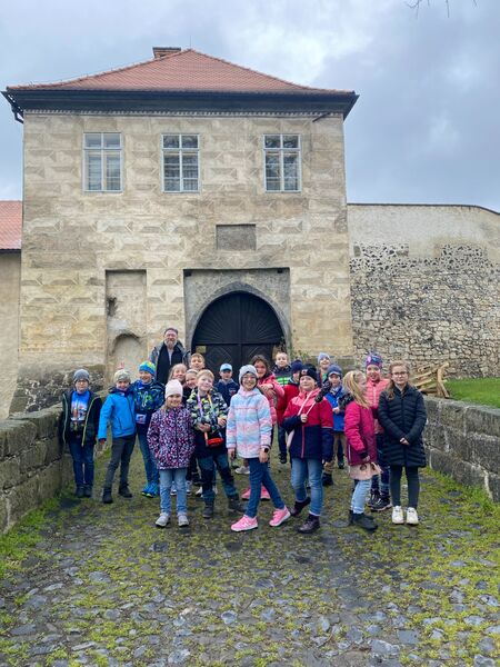 Návštěva hradu Lipý